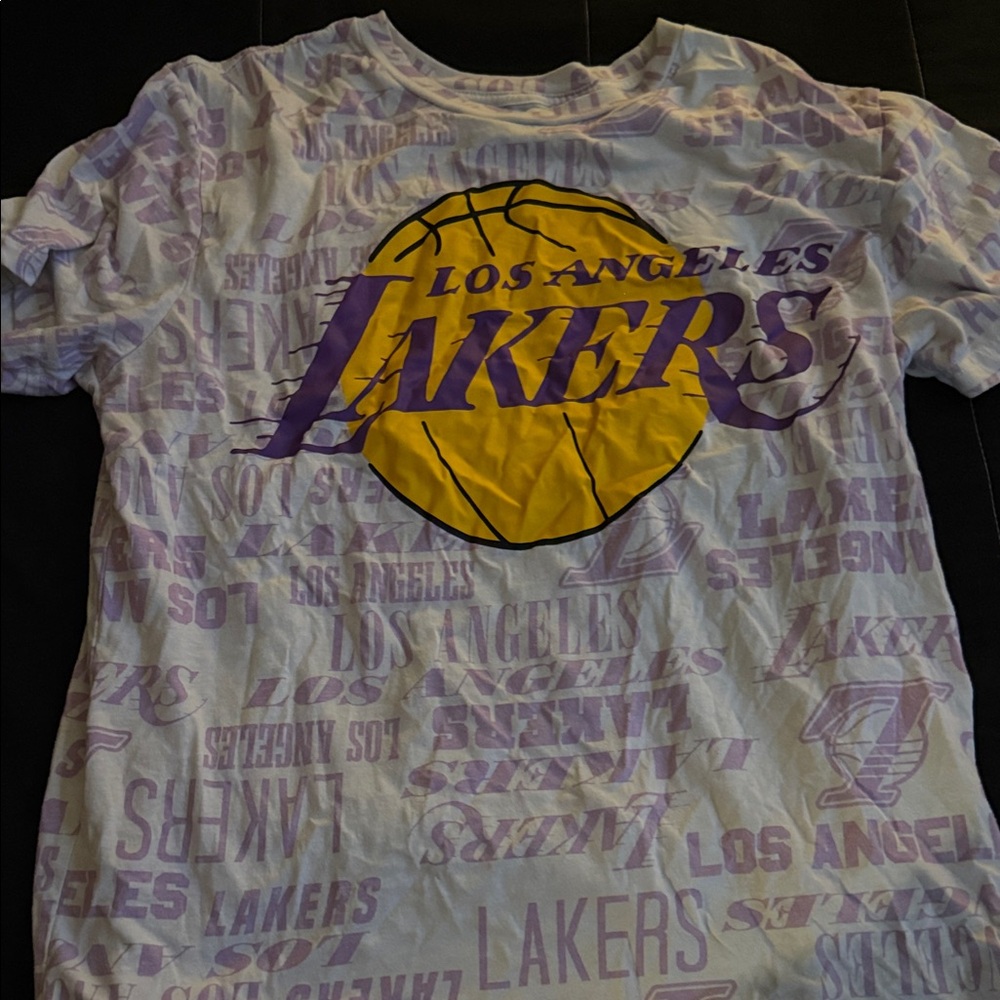 NBA Kids Shirt - Purple and Gold